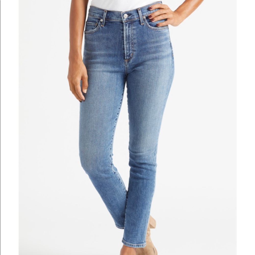 Citizens Of Humanity Olivia High Rise Slim Sz: 25